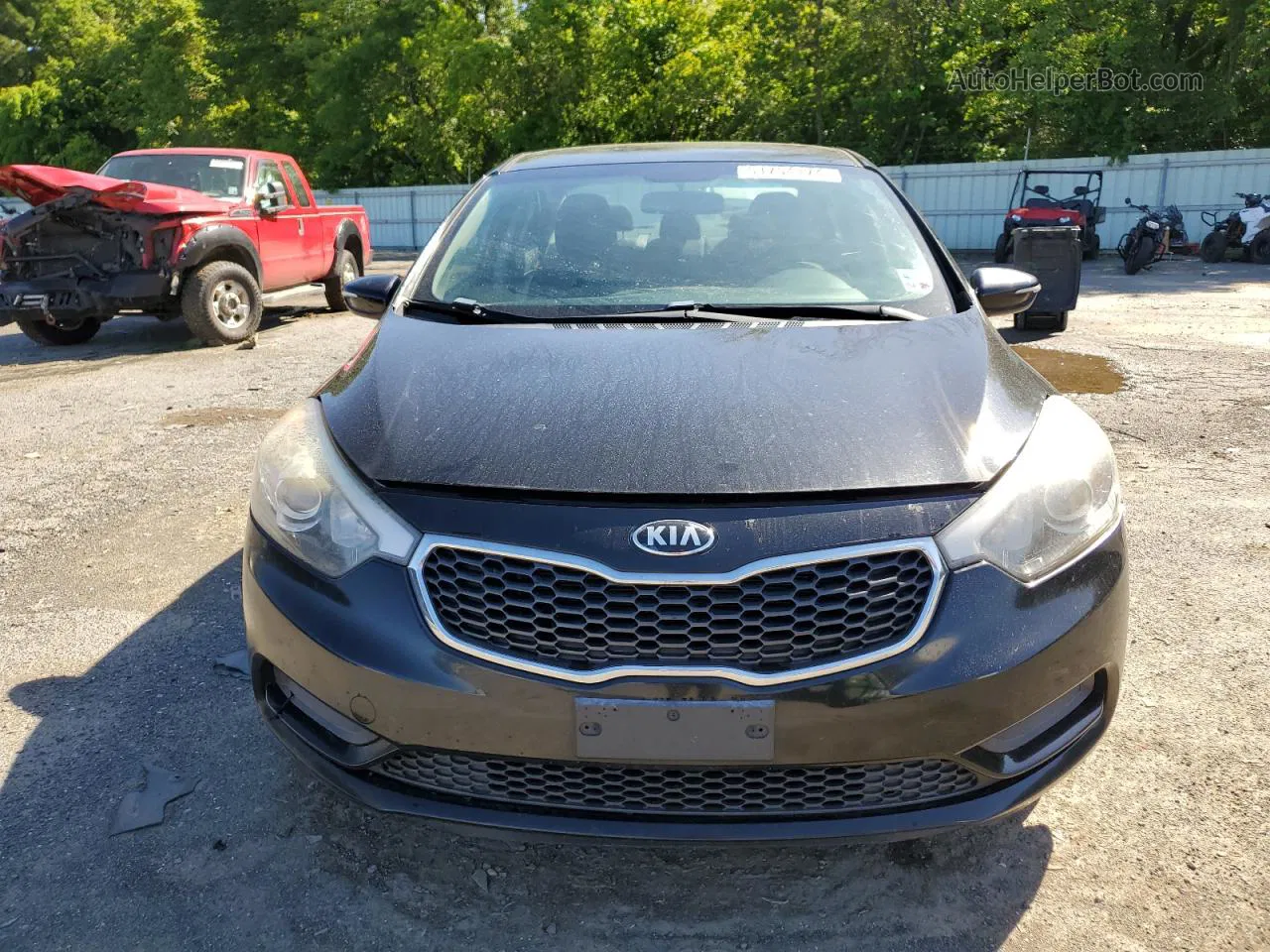 2016 Kia Forte Lx Black vin: KNAFX4A60G5489462