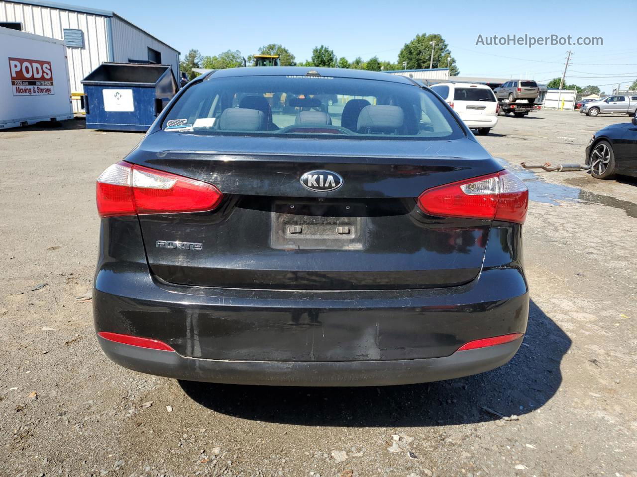 2016 Kia Forte Lx Black vin: KNAFX4A60G5489462