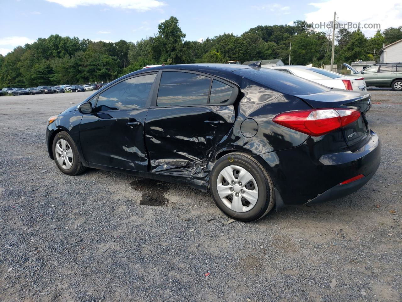 2016 Kia Forte Lx Black vin: KNAFX4A60G5541401