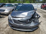 2016 Kia Forte Lx Серый vin: KNAFX4A61G5437886