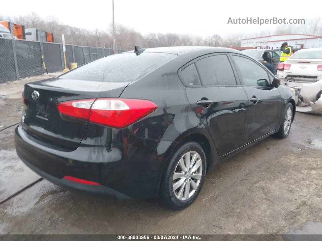 2016 Kia Forte Lx Black vin: KNAFX4A61G5558305