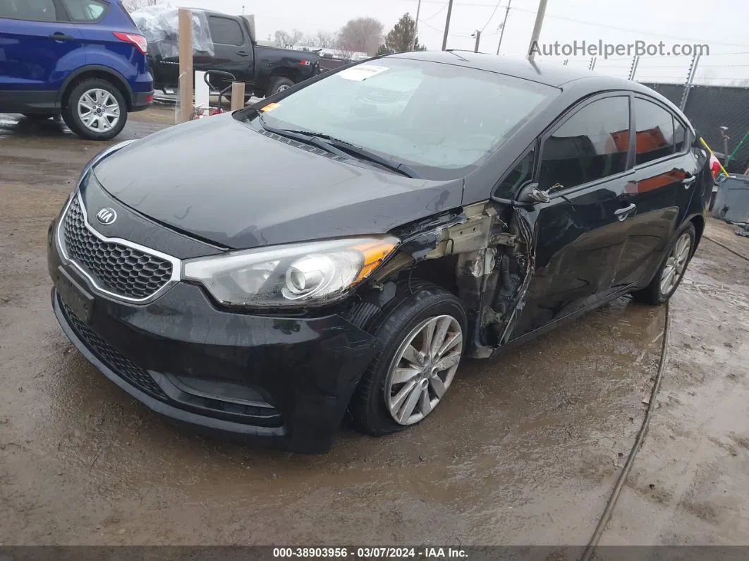 2016 Kia Forte Lx Black vin: KNAFX4A61G5558305