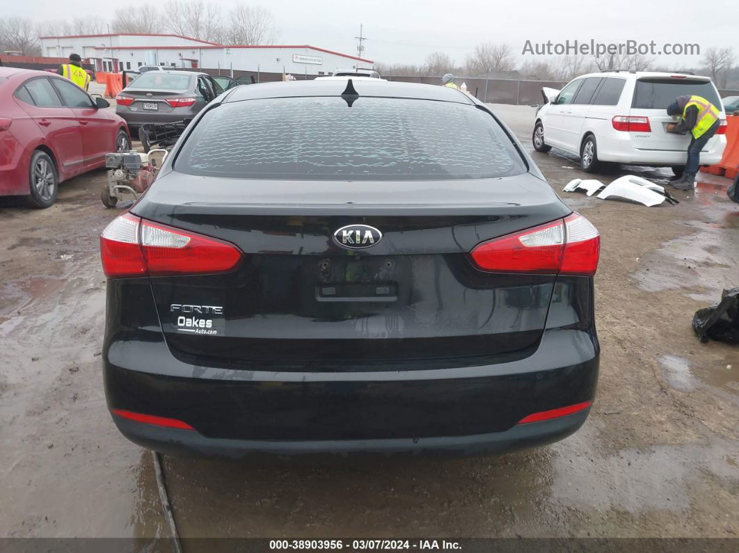 2016 Kia Forte Lx Black vin: KNAFX4A61G5558305