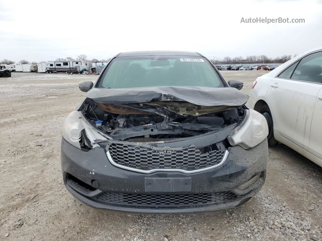 2016 Kia Forte Lx Black vin: KNAFX4A61G5559289