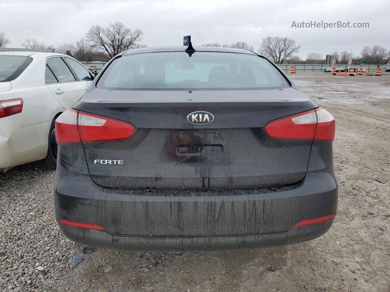 2016 Kia Forte Lx Black vin: KNAFX4A61G5559289