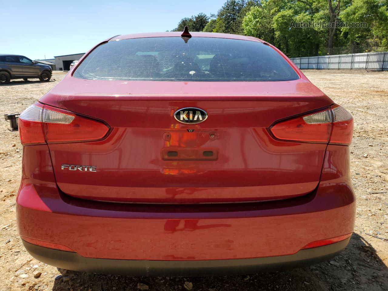 2016 Kia Forte Lx Red vin: KNAFX4A61G5602299