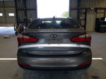 2016 Kia Forte Lx Gray vin: KNAFX4A61G5608507