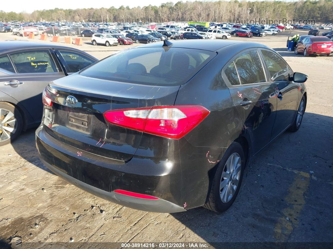 2016 Kia Forte Lx Black vin: KNAFX4A62G5471173