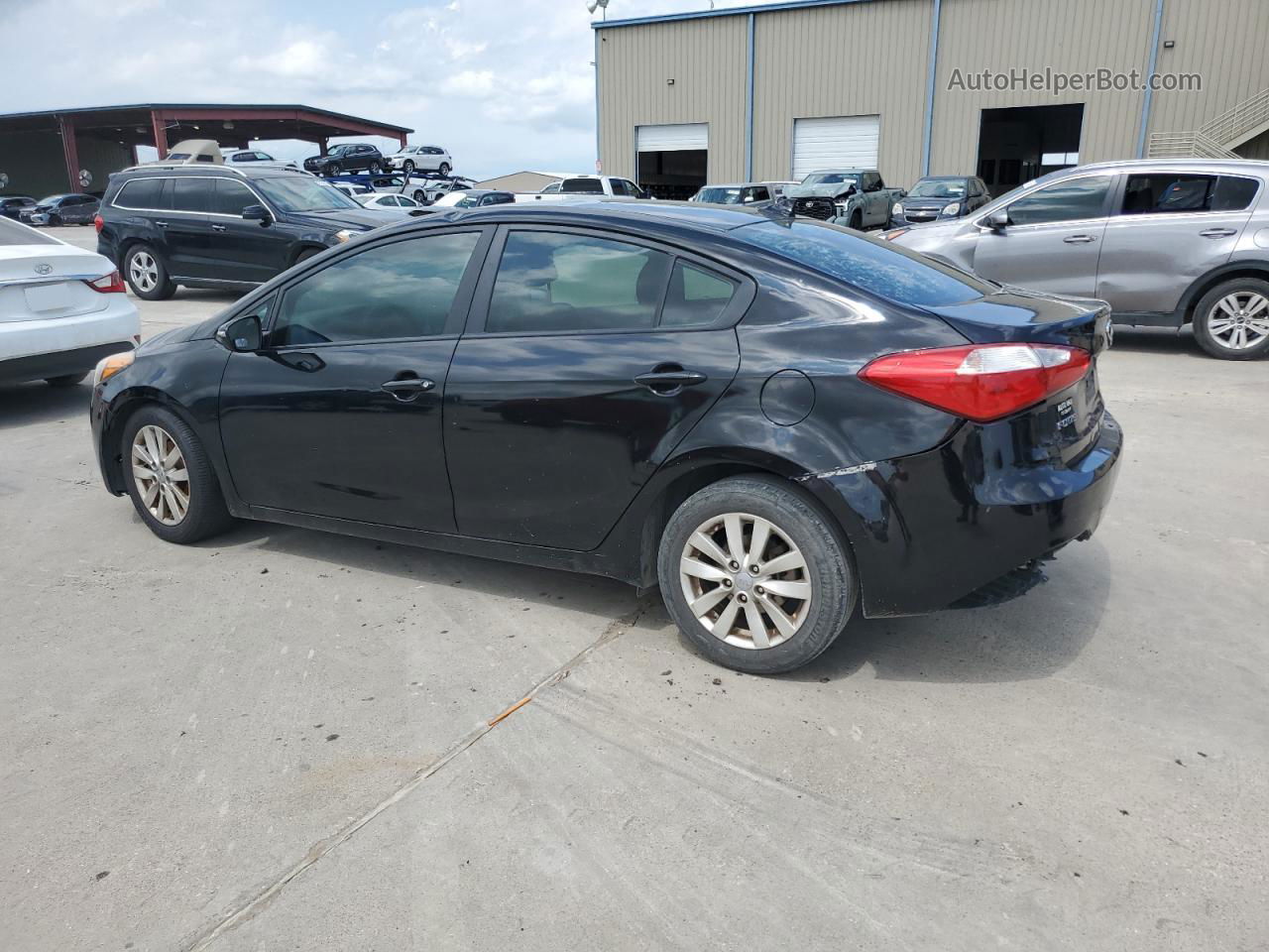 2016 Kia Forte Lx Black vin: KNAFX4A62G5483758