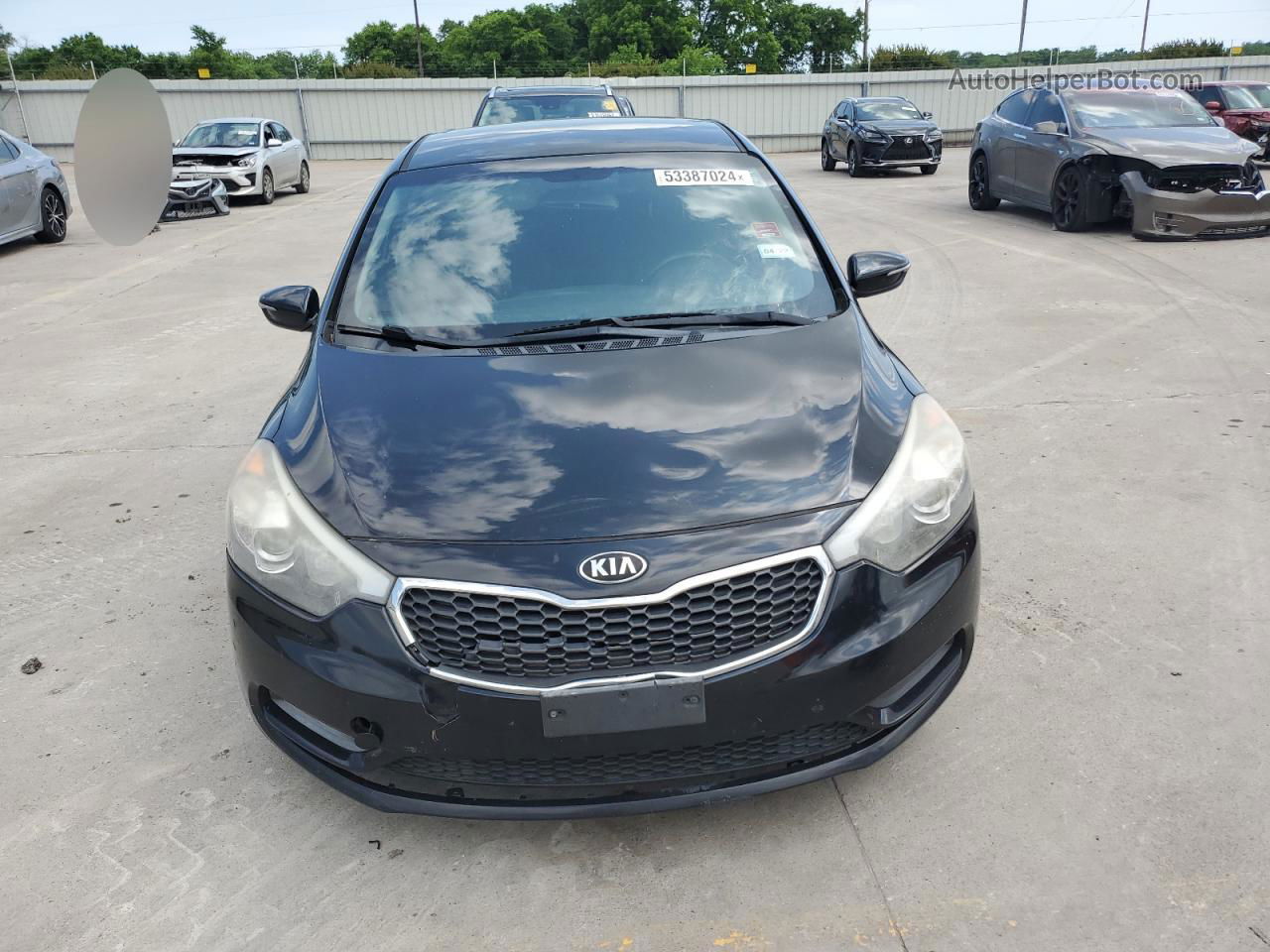 2016 Kia Forte Lx Black vin: KNAFX4A62G5483758