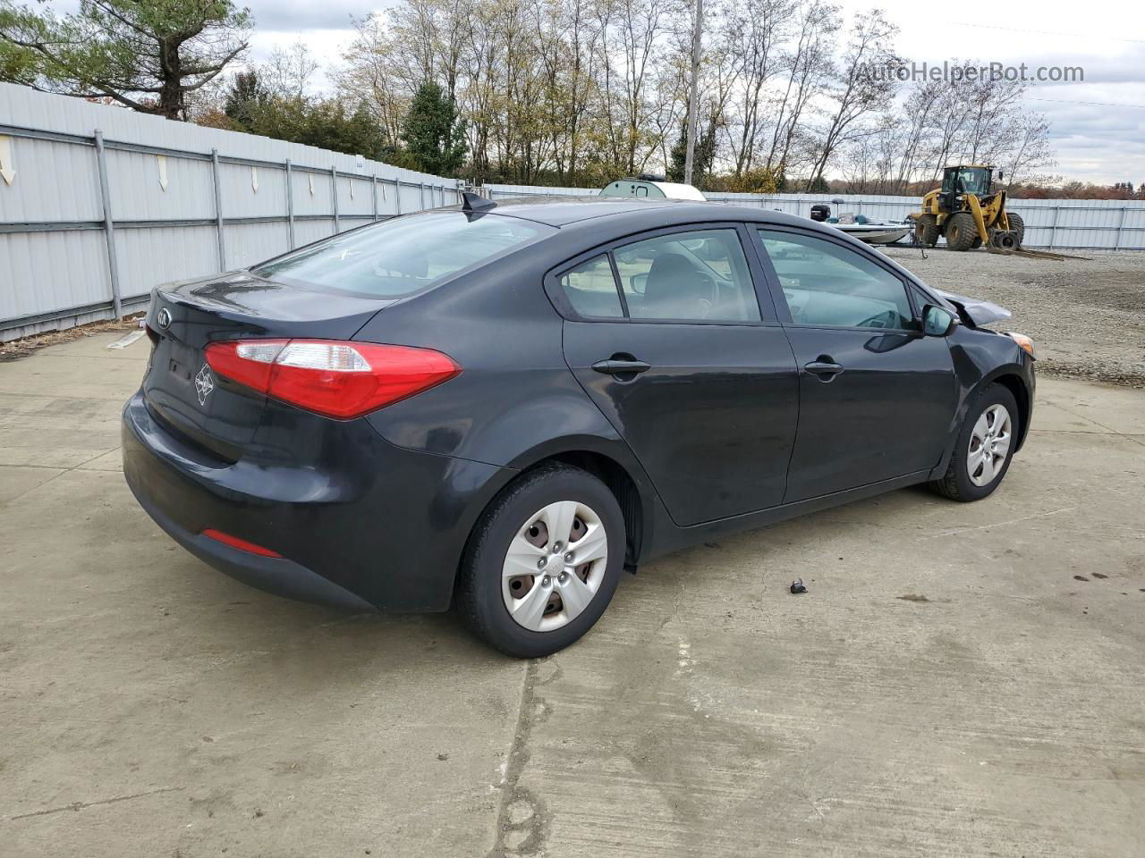 2016 Kia Forte Lx Black vin: KNAFX4A62G5537981