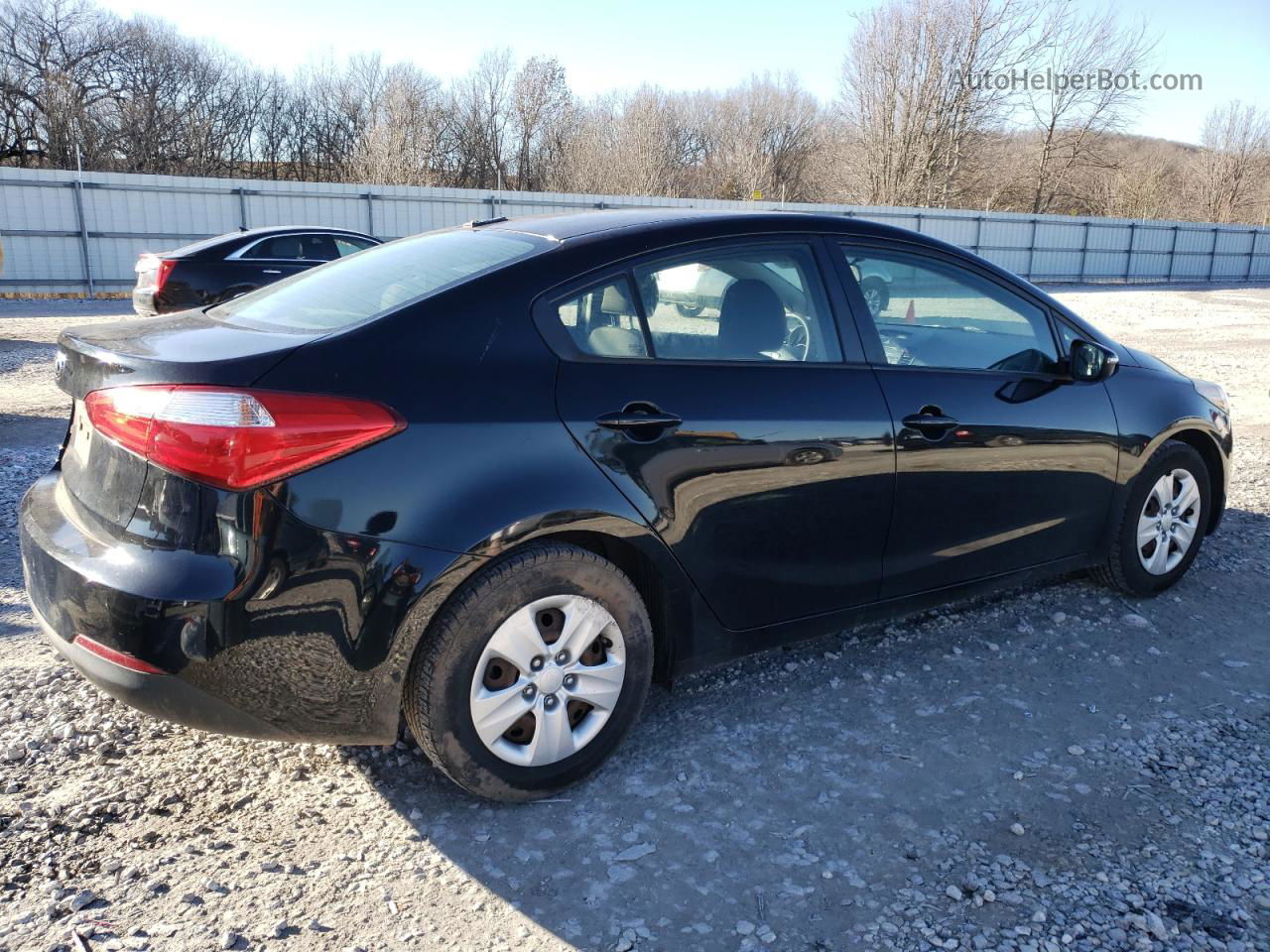 2016 Kia Forte Lx Черный vin: KNAFX4A62G5553825