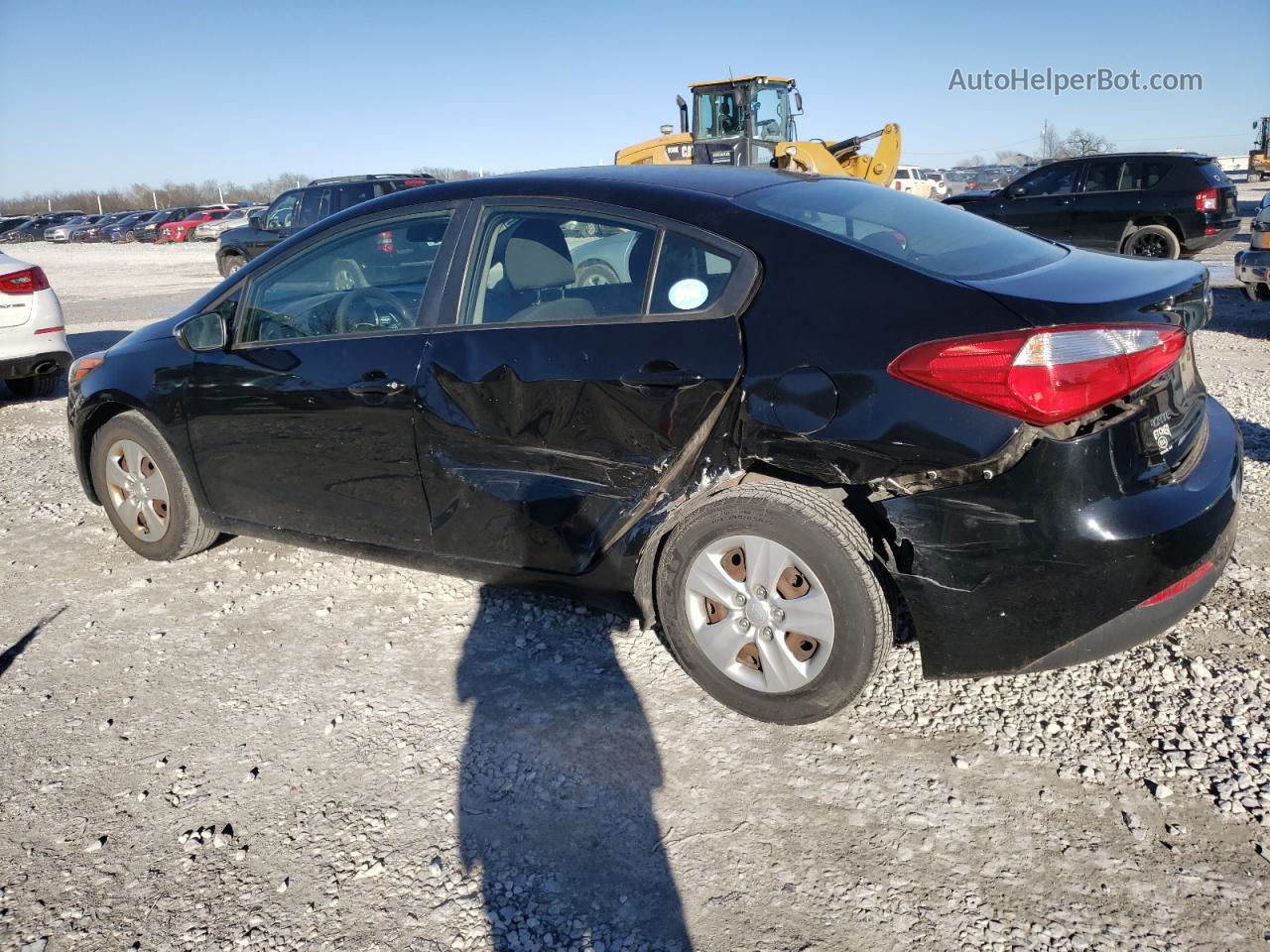 2016 Kia Forte Lx Черный vin: KNAFX4A62G5553825