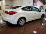 2016 Kia Forte Lx White vin: KNAFX4A62G5555011