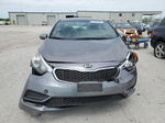 2016 Kia Forte Lx Gray vin: KNAFX4A62G5557938