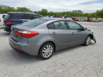 2016 Kia Forte Lx Gray vin: KNAFX4A62G5557938