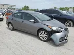 2016 Kia Forte Lx Gray vin: KNAFX4A62G5557938