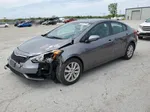 2016 Kia Forte Lx Gray vin: KNAFX4A62G5557938