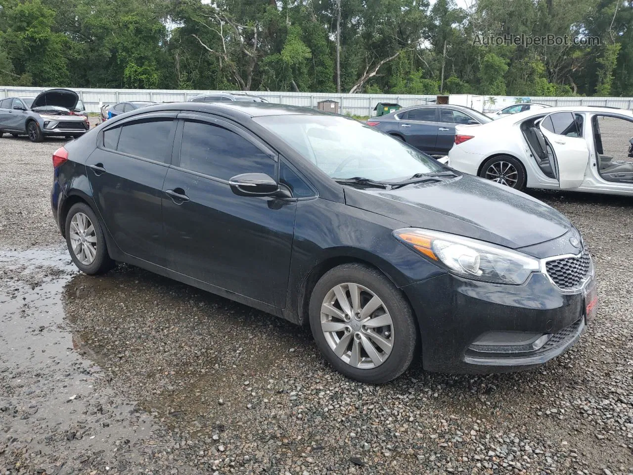 2016 Kia Forte Lx Black vin: KNAFX4A62G5565411