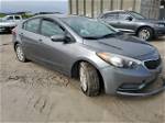 2016 Kia Forte Lx Серый vin: KNAFX4A62G5581284