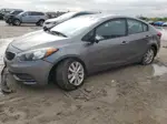 2016 Kia Forte Lx Серый vin: KNAFX4A62G5581284