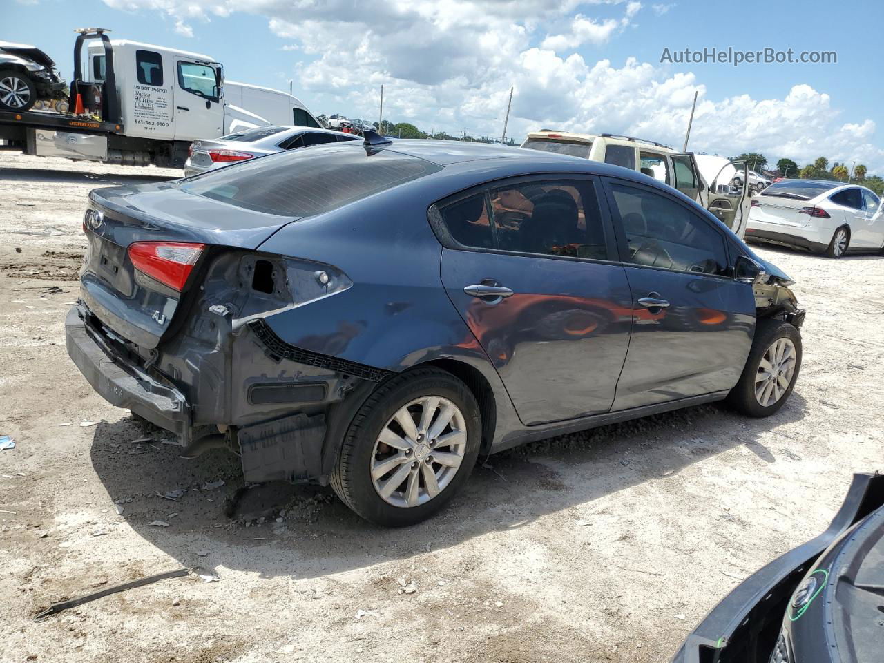 2016 Kia Forte Lx Charcoal vin: KNAFX4A63G5461882