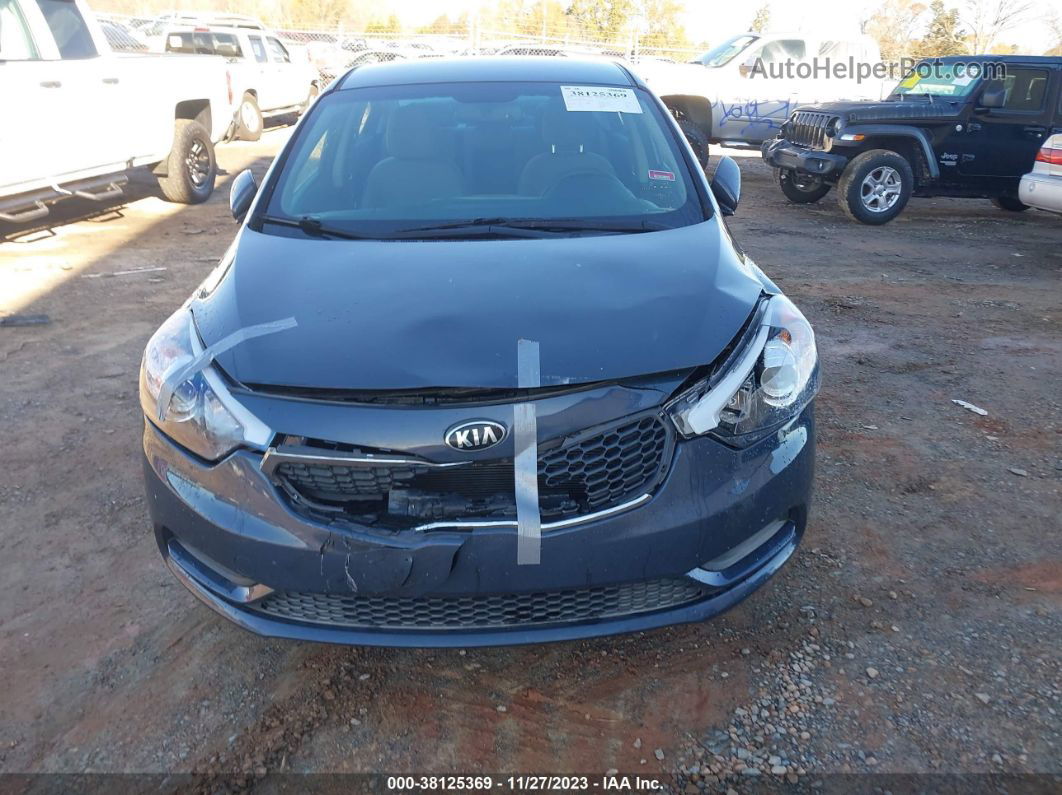 2016 Kia Forte Lx Gray vin: KNAFX4A63G5477743