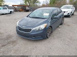 2016 Kia Forte Lx Синий vin: KNAFX4A63G5483767