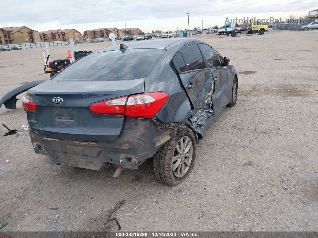 2016 Kia Forte Lx Синий vin: KNAFX4A63G5483767