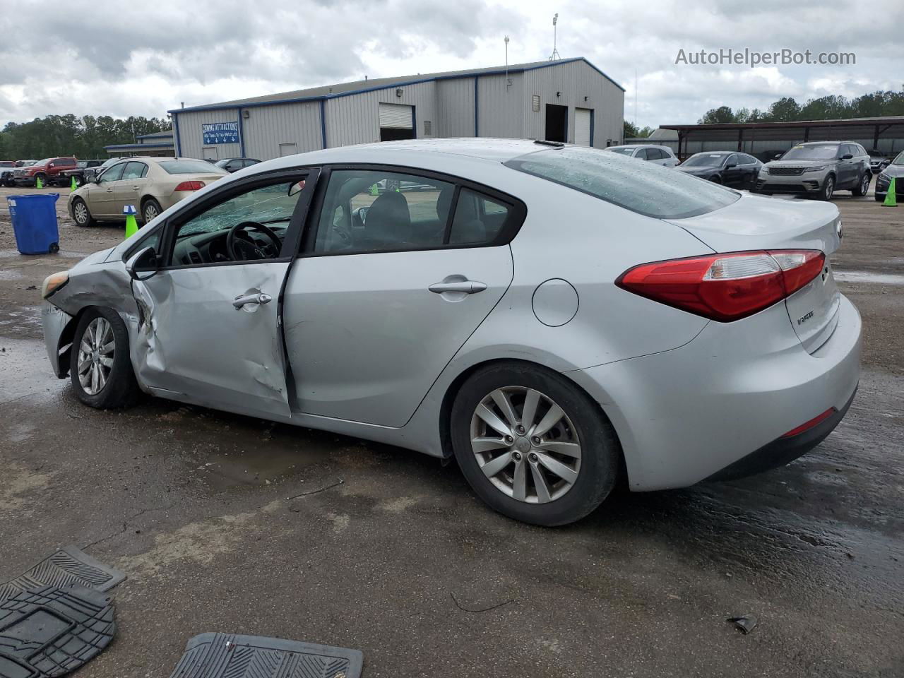 2016 Kia Forte Lx Silver vin: KNAFX4A63G5566258