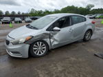 2016 Kia Forte Lx Silver vin: KNAFX4A63G5566258