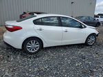 2016 Kia Forte Lx White vin: KNAFX4A63G5596618