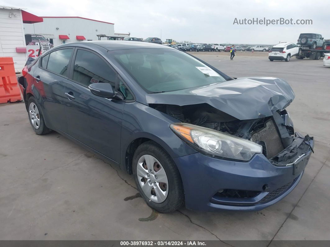 2016 Kia Forte Lx Gray vin: KNAFX4A64G5516629