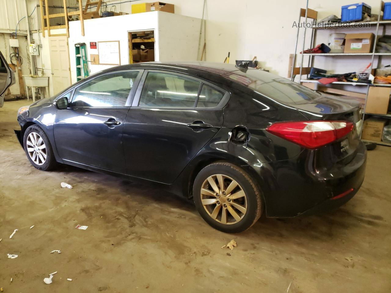 2016 Kia Forte Lx Черный vin: KNAFX4A64G5558248