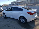 2016 Kia Forte Lx White vin: KNAFX4A65G5453749