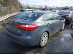 2016 Kia Forte Lx Gray vin: KNAFX4A65G5513562