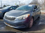 2016 Kia Forte Lx Gray vin: KNAFX4A65G5513562