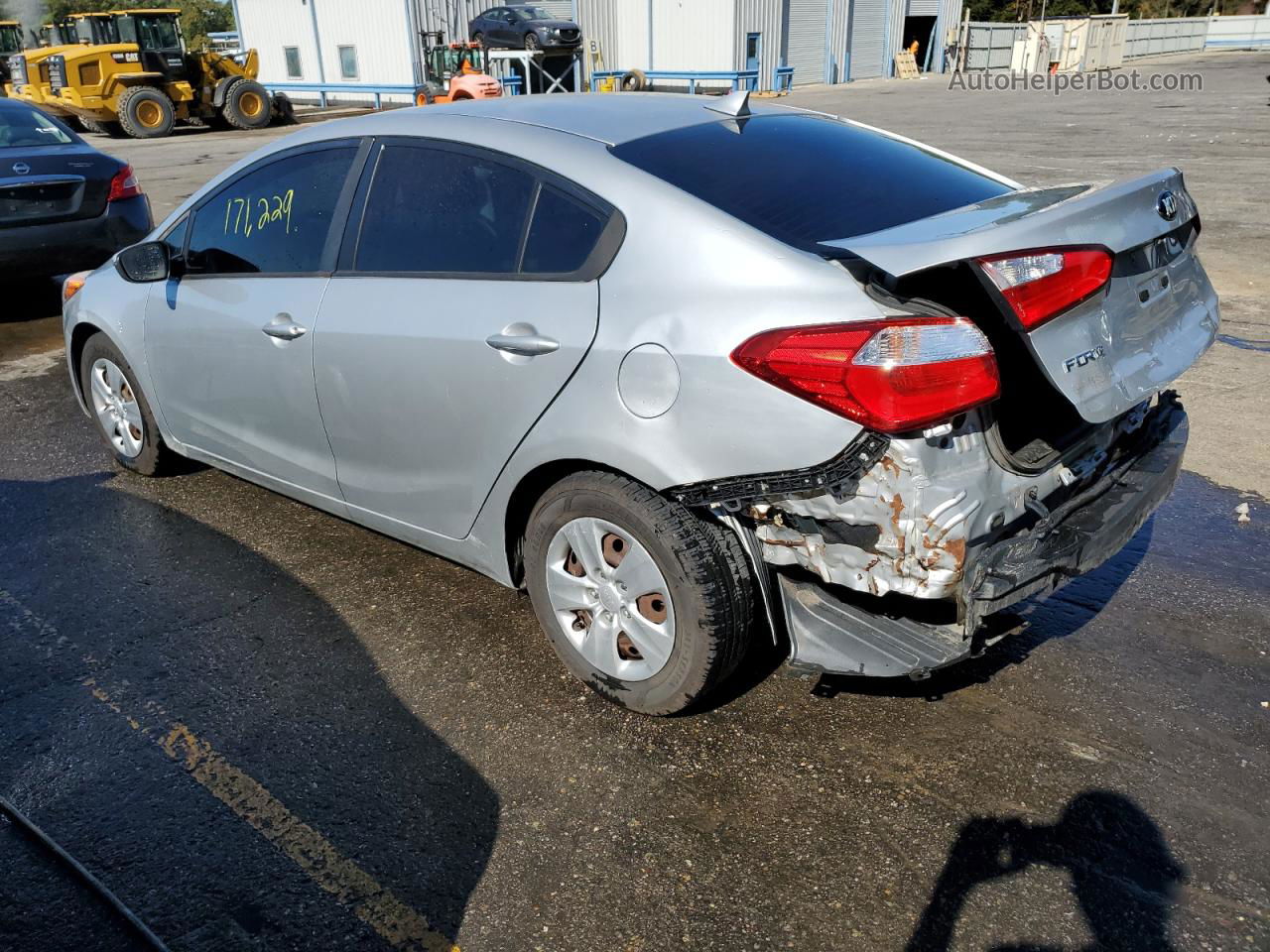 2016 Kia Forte Lx Silver vin: KNAFX4A65G5519538