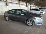 2016 Kia Forte Lx Gray vin: KNAFX4A65G5523783