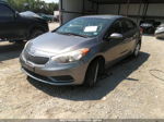 2016 Kia Forte Lx Gray vin: KNAFX4A65G5527106