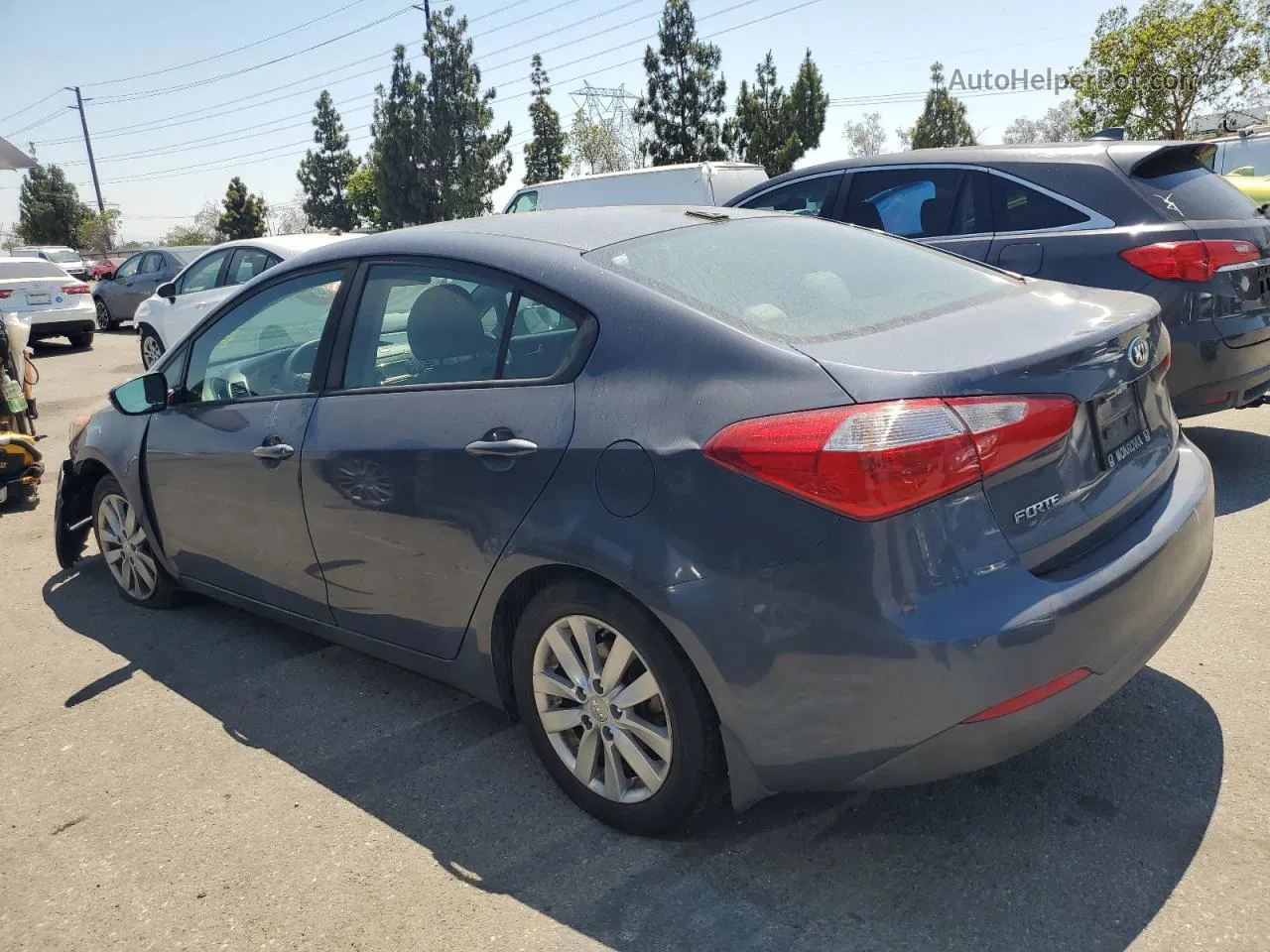 2016 Kia Forte Lx Blue vin: KNAFX4A65G5597527