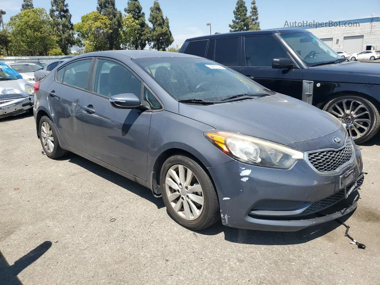 2016 Kia Forte Lx Blue vin: KNAFX4A65G5597527