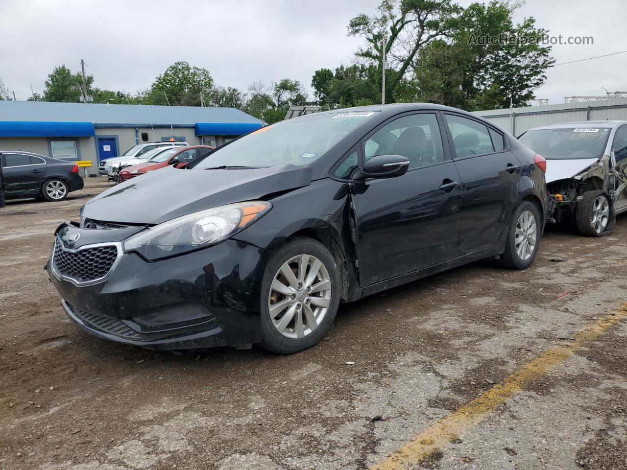 2016 Kia Forte Lx Black vin: KNAFX4A65G5604282