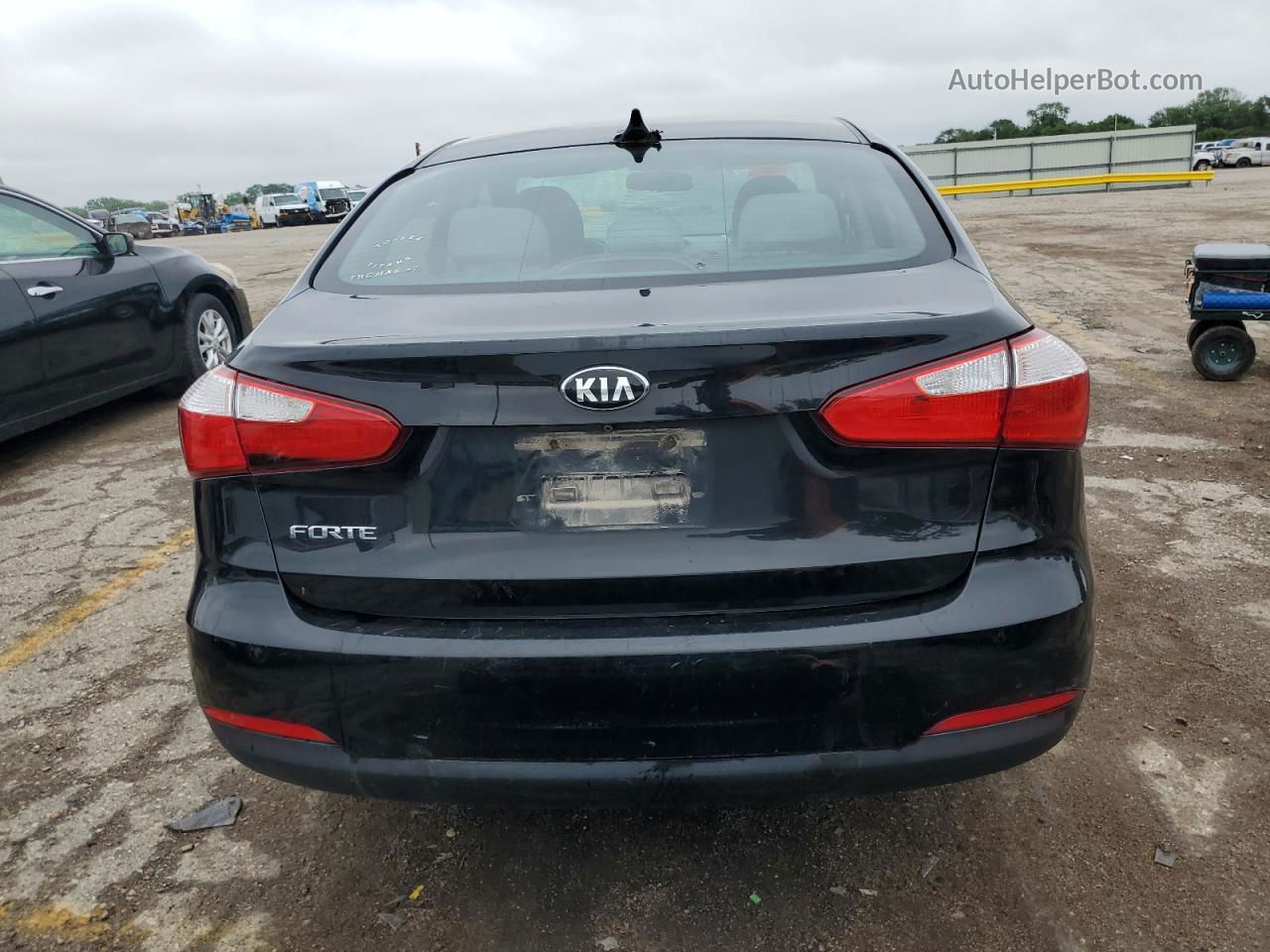 2016 Kia Forte Lx Black vin: KNAFX4A65G5604282