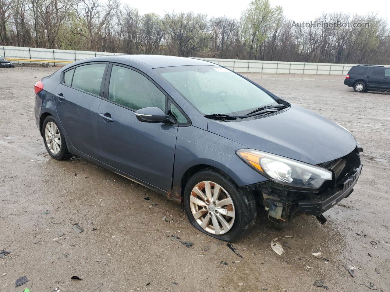 2016 Kia Forte Lx Gray vin: KNAFX4A65G5608123