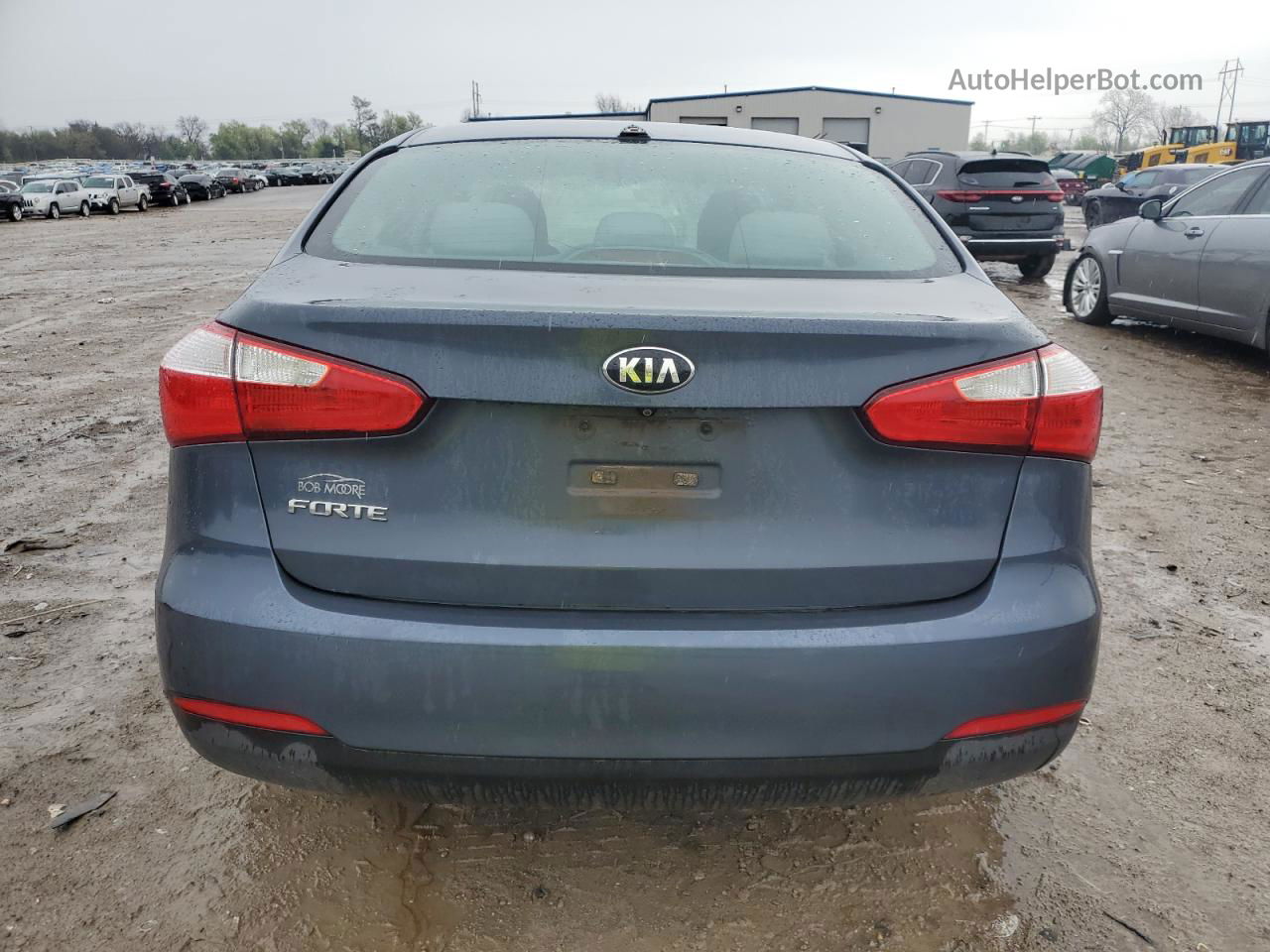 2016 Kia Forte Lx Gray vin: KNAFX4A65G5608123