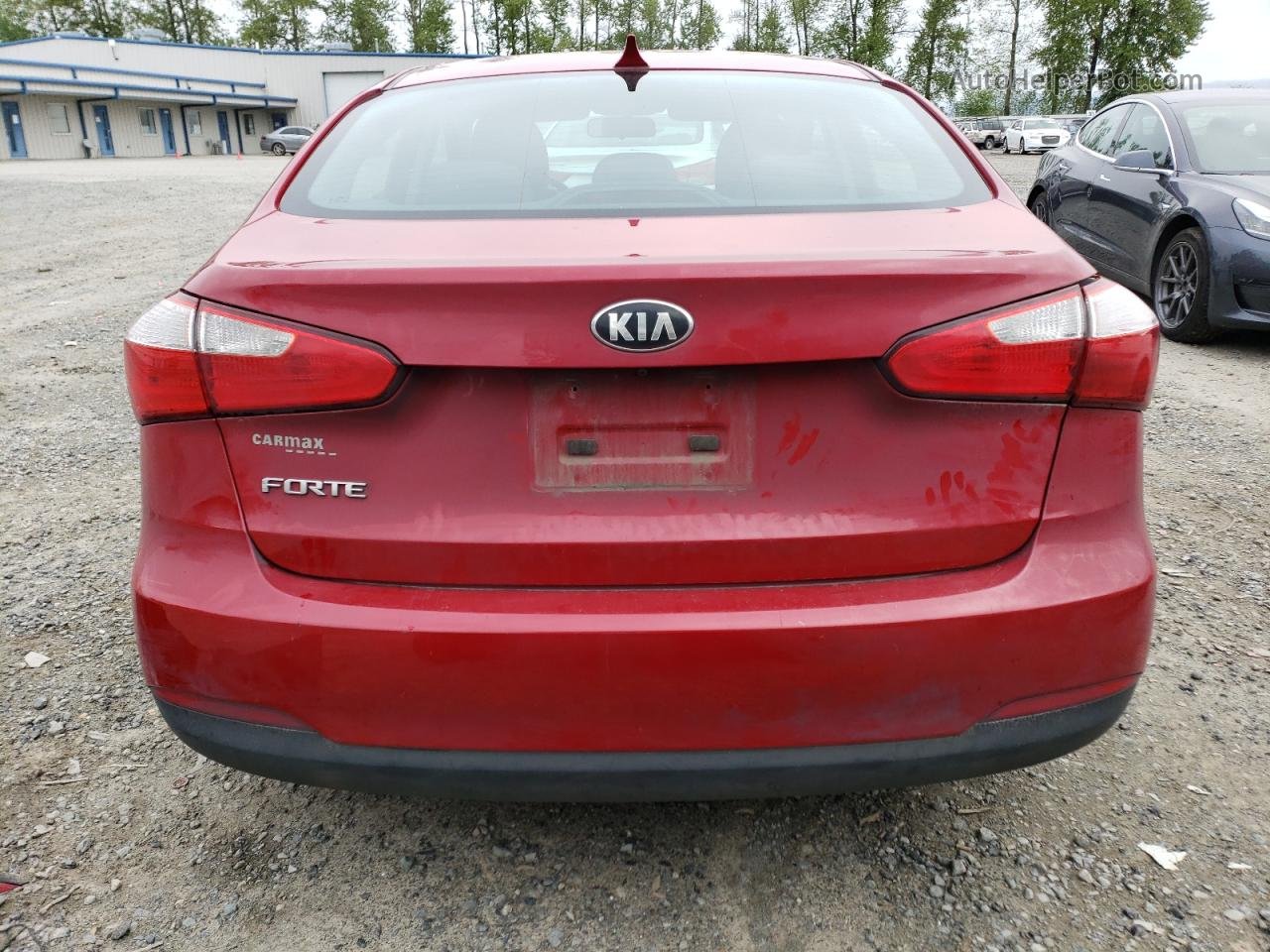 2016 Kia Forte Lx Red vin: KNAFX4A66G5455977