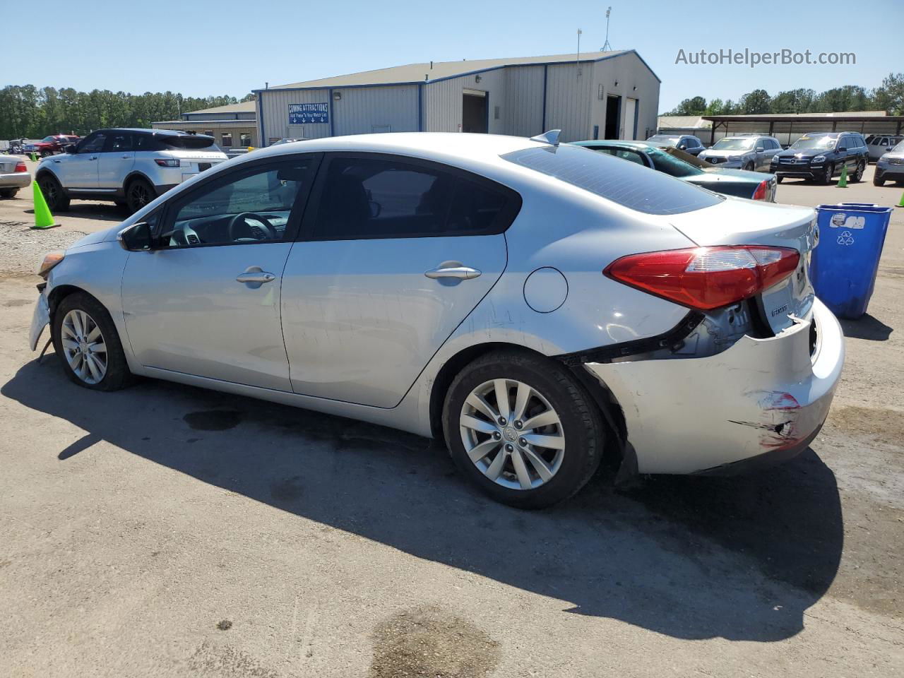 2016 Kia Forte Lx Silver vin: KNAFX4A66G5469376