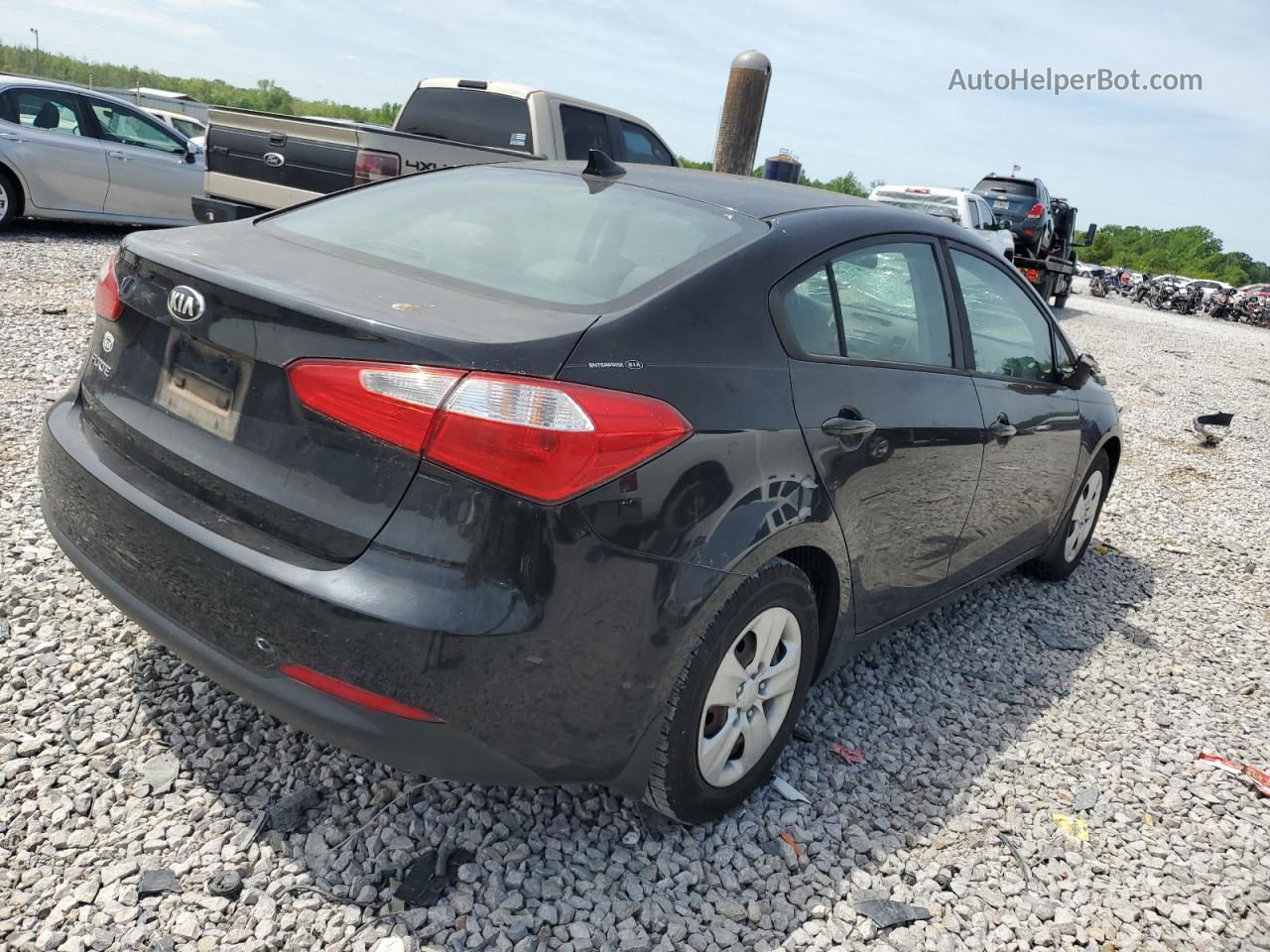 2016 Kia Forte Lx Black vin: KNAFX4A66G5542651