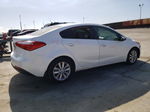 2016 Kia Forte Lx White vin: KNAFX4A66G5544836